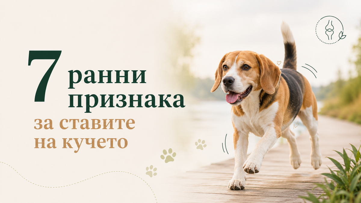 7 ранни признака, че ставите на кучето се нуждаят от повече внимание