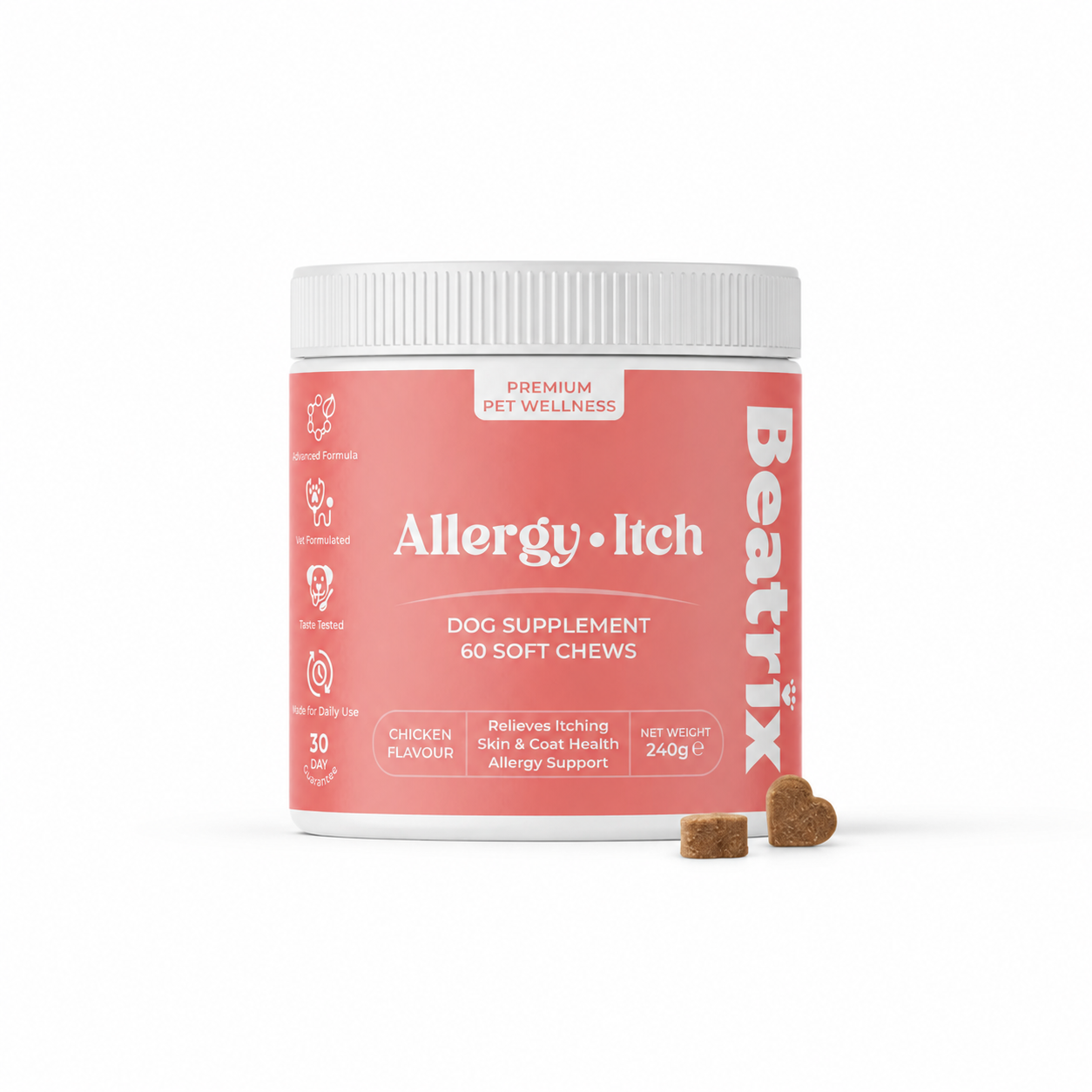 Allergy • Itch - По-малко сърбеж • Здрава кожа • Блестяща козина
