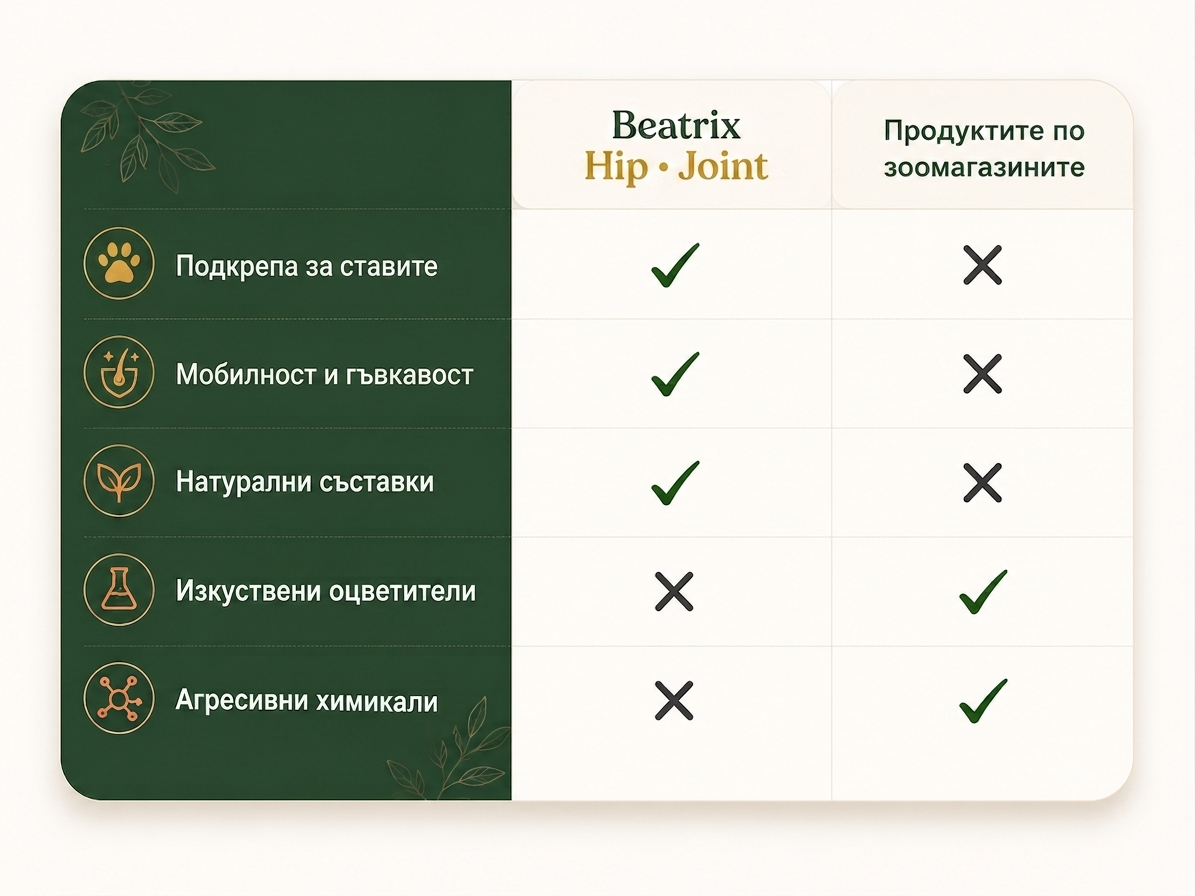 Hip • Joint - Повече подвижност • Гъвкави стави • По-малко скованост